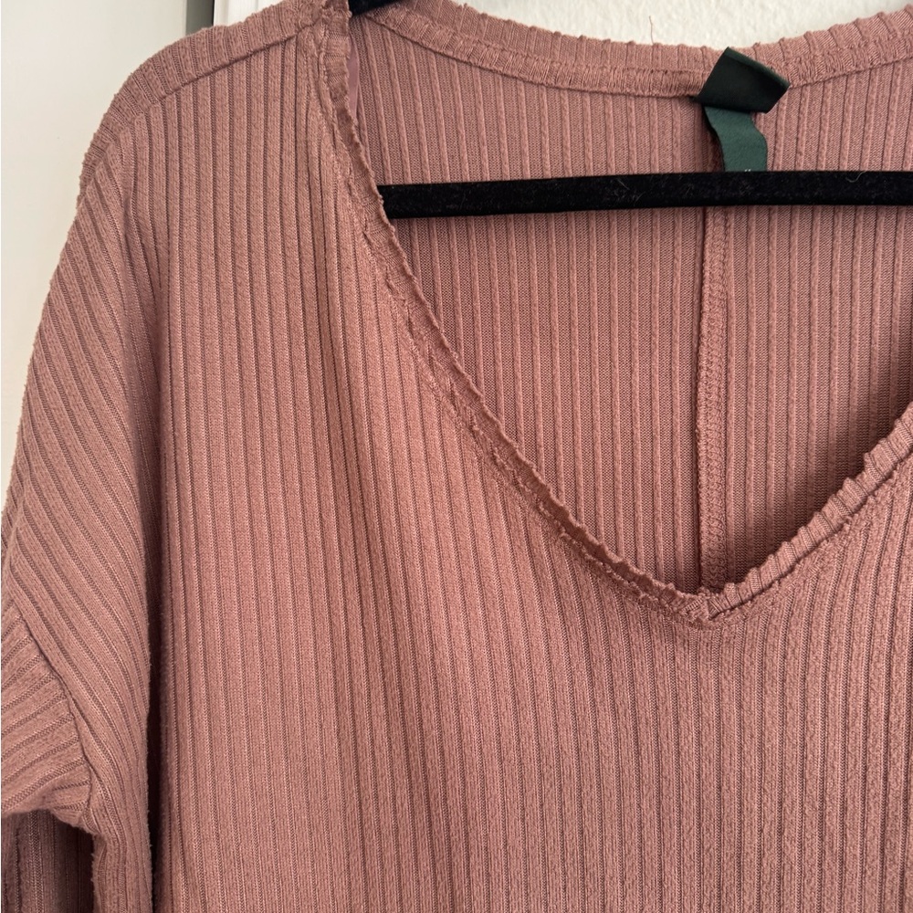 Ribbed V-Neck Sweater (2 for 1!)